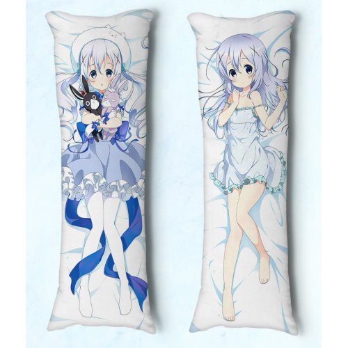 Dakimakura Anime Gochuumon Wa Usagi Desu Ka É O Ord Duplo-face De Impressão  De Tamanho De Vida Travesseiro De Corpo Dakimakura Capa Bonito Nu Um -  Fronhas - AliExpress