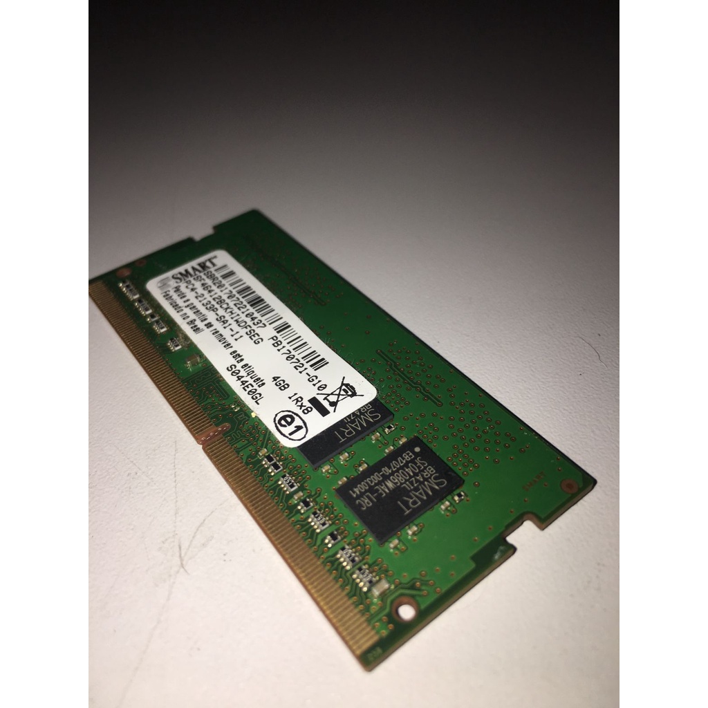 Memória Ram Ddr4 De 4gb - pc4-2133p-sa1-11 - 1rx8 Smart | Shopee