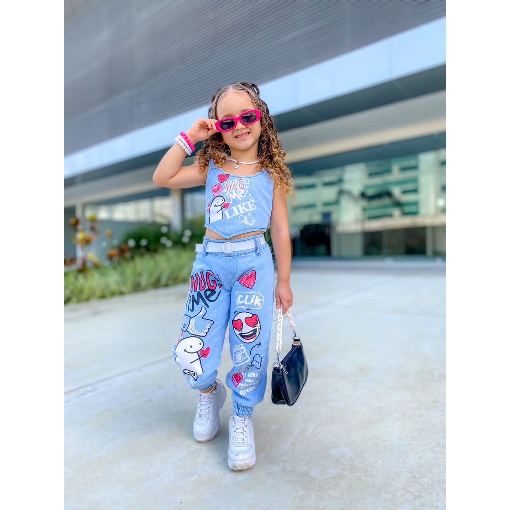 Roupa infantil menina da Barbie moda Blogueirinha - Blogueirinha -  Conjuntos de Bebês - Magazine Luiza