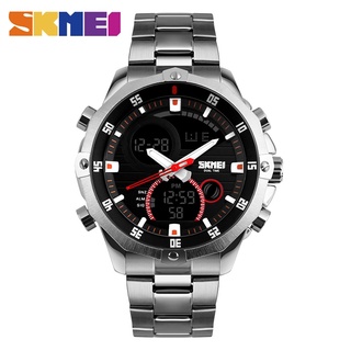 SKMEI Relógio masculino de luxo empresarial masculino esportivo militar de quartzo relógio esportivo masculino