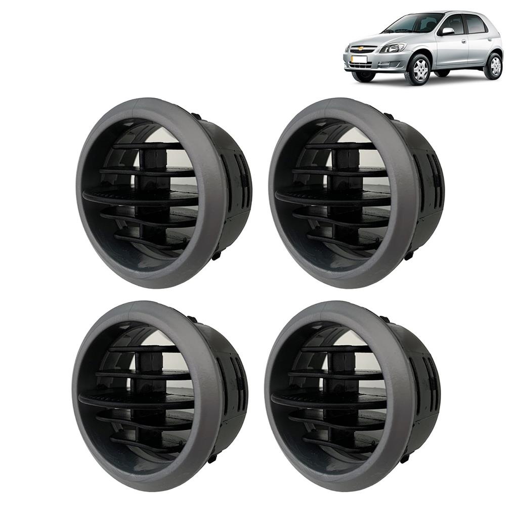 4 Difusor Saida De Ar Prisma Celta 07 08 09 10 11 12 13 14