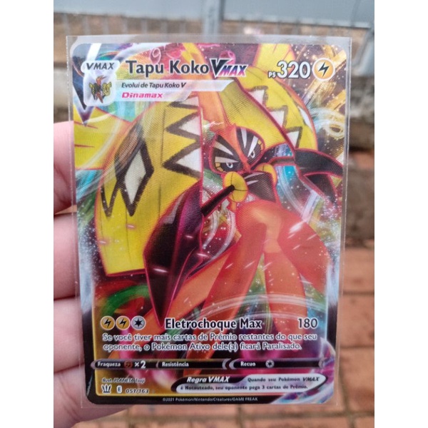 Carte Pokémon Tapu Koko Vmax hp 450 - Vinted
