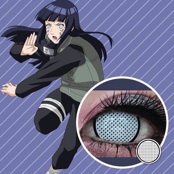 Hinata hyuga discount lentes de contacto