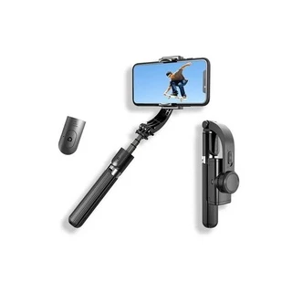Estabilizador Gimbal Smartphone Selfie Controle Bluetooth Com Tripé L08