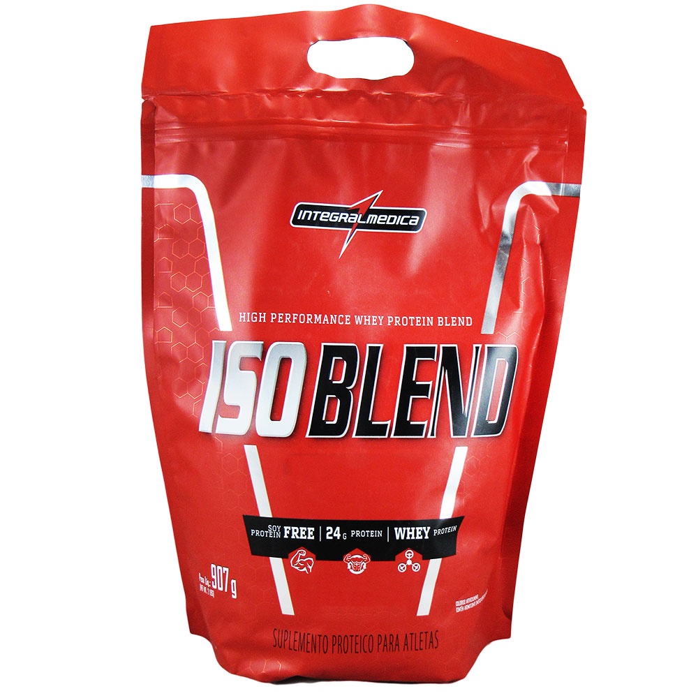 whey Iso Blend Zero Soja Zero Glúten 907g Integralmédica