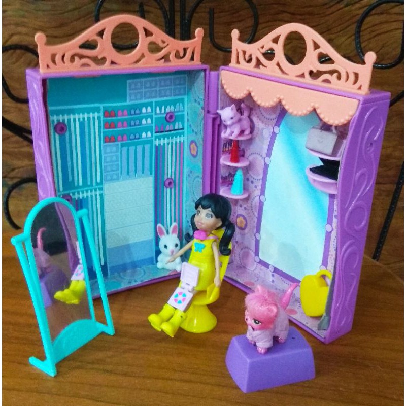 Polly pocket sparklin shop pets dress up