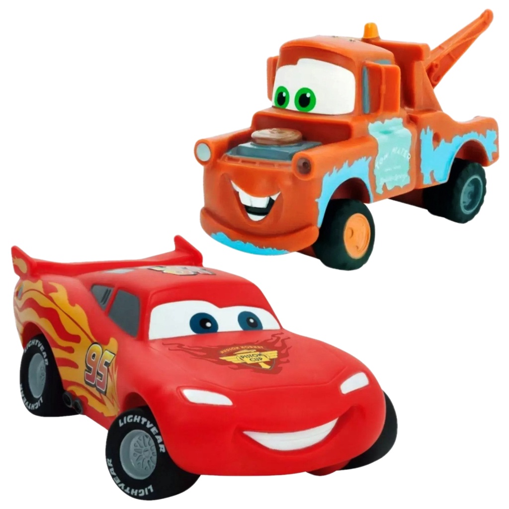 Carrinho Infantil Fofo Móvel Carros McQueen Líder Brinquedos