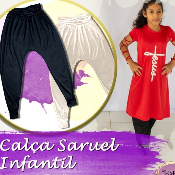 Roupas de dança gospel com sale calça