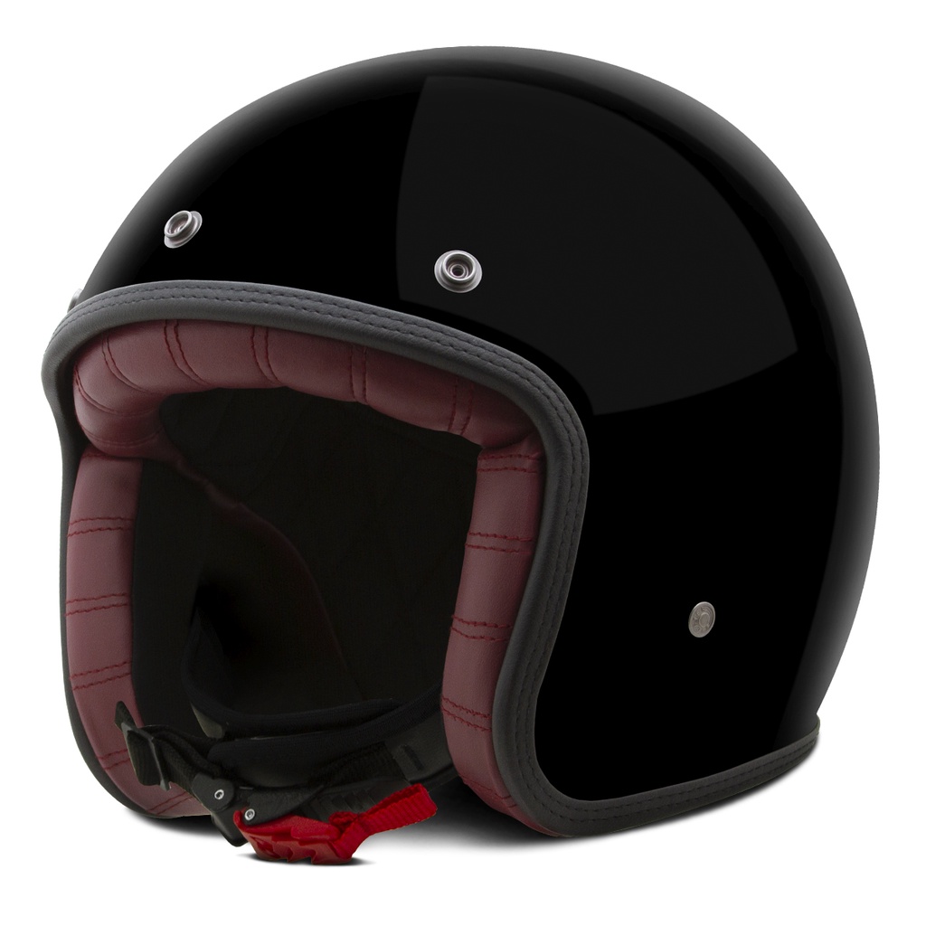 Capacete de Moto Custom Etceter Solid Special Masculino Feminino Aberto ...