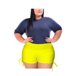 Short para banho store feminino plus size