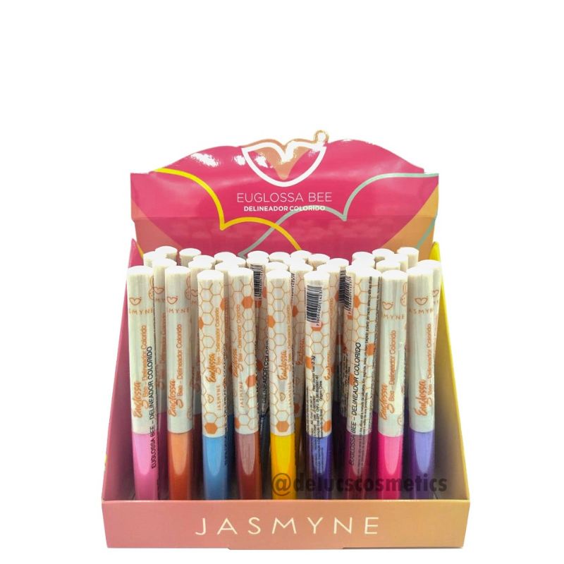 Delineador Colorido Euglossa Bee Jasmyne 9cor