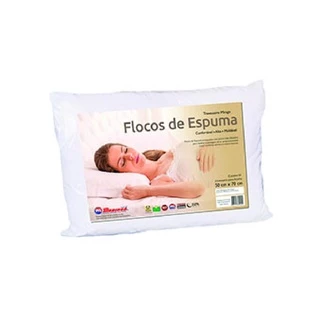 Travesseiro Mirage Flocos de Espuma fa Maringá 50x70