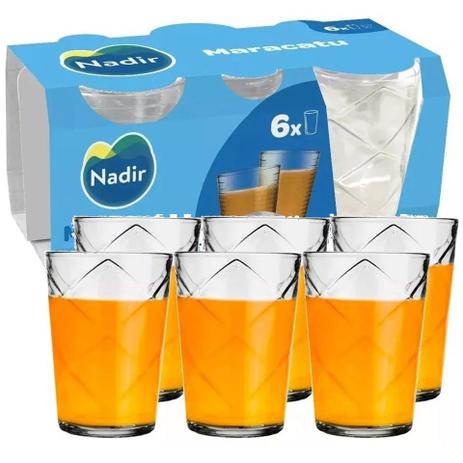 JOGO COPO  C/ 6 PCS 190 ML NADIR FIGUEIREDO