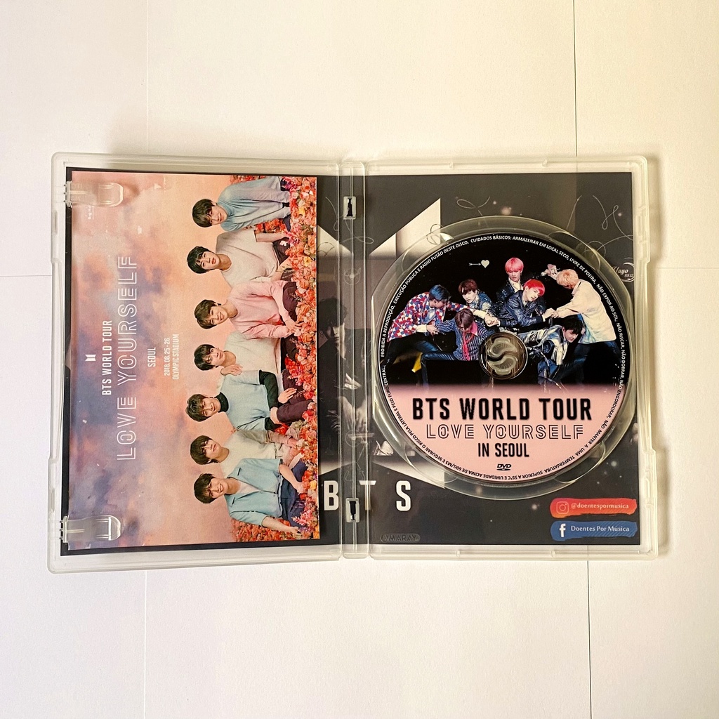 BTS Love Yourself Seoul purchases DVD