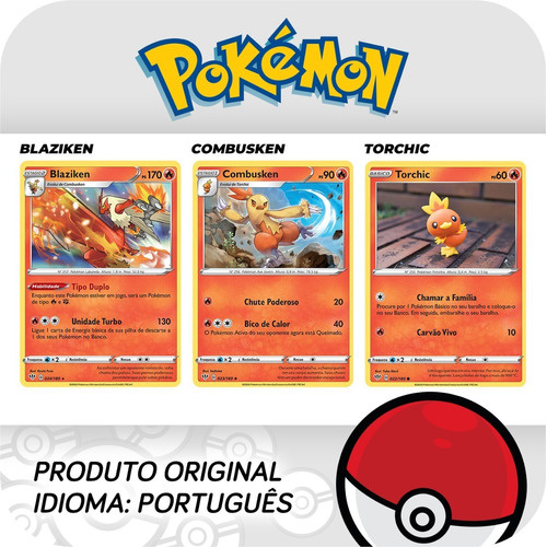 carta trading card game pokemon - blaziken - br - Acquista