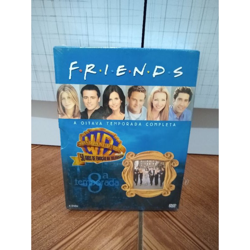 Box DVD - Friends - 8ª Temporada Completa - 4 Dvds - Lacrado