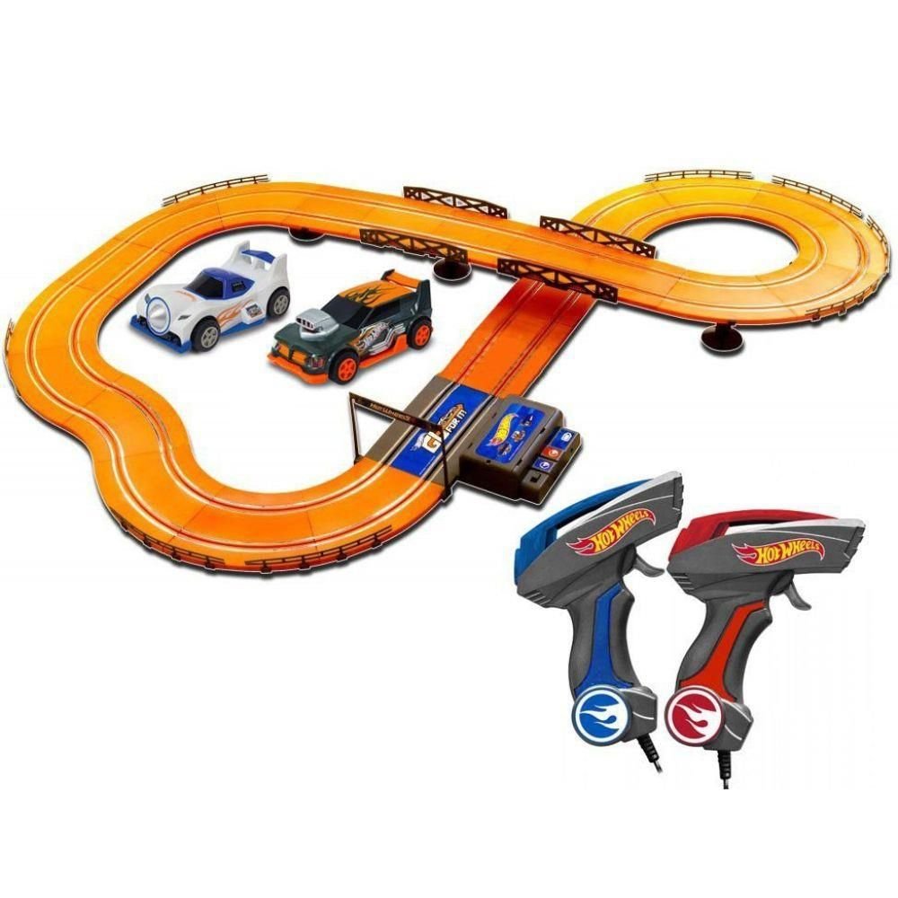 Autorama Hot Wheels Slot Car Track Set 380 cm Multikids | Shopee Brasil