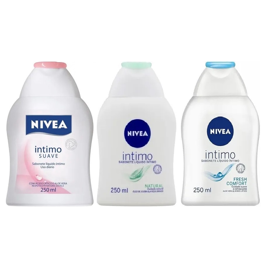 Sabonete Líquido Intimo Nivea 250ml | Shopee Brasil