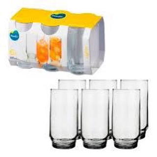 Jogo De Copos Nadir Long Drink 300Ml Oca 6 Peças - Vidro