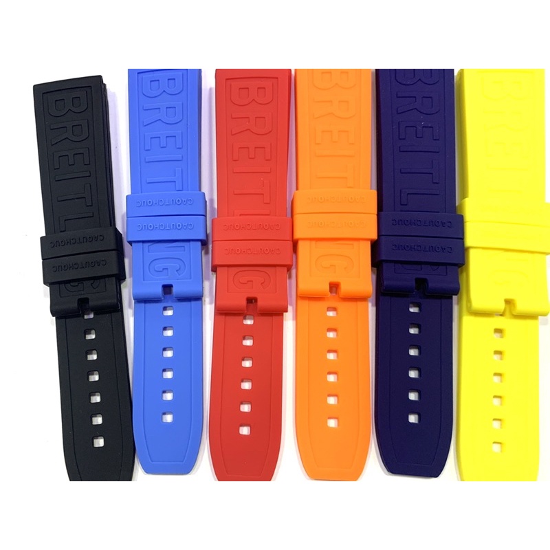 Pulseira Borracha De Rel gio Breitling 22mmx20mm Shopee Brasil