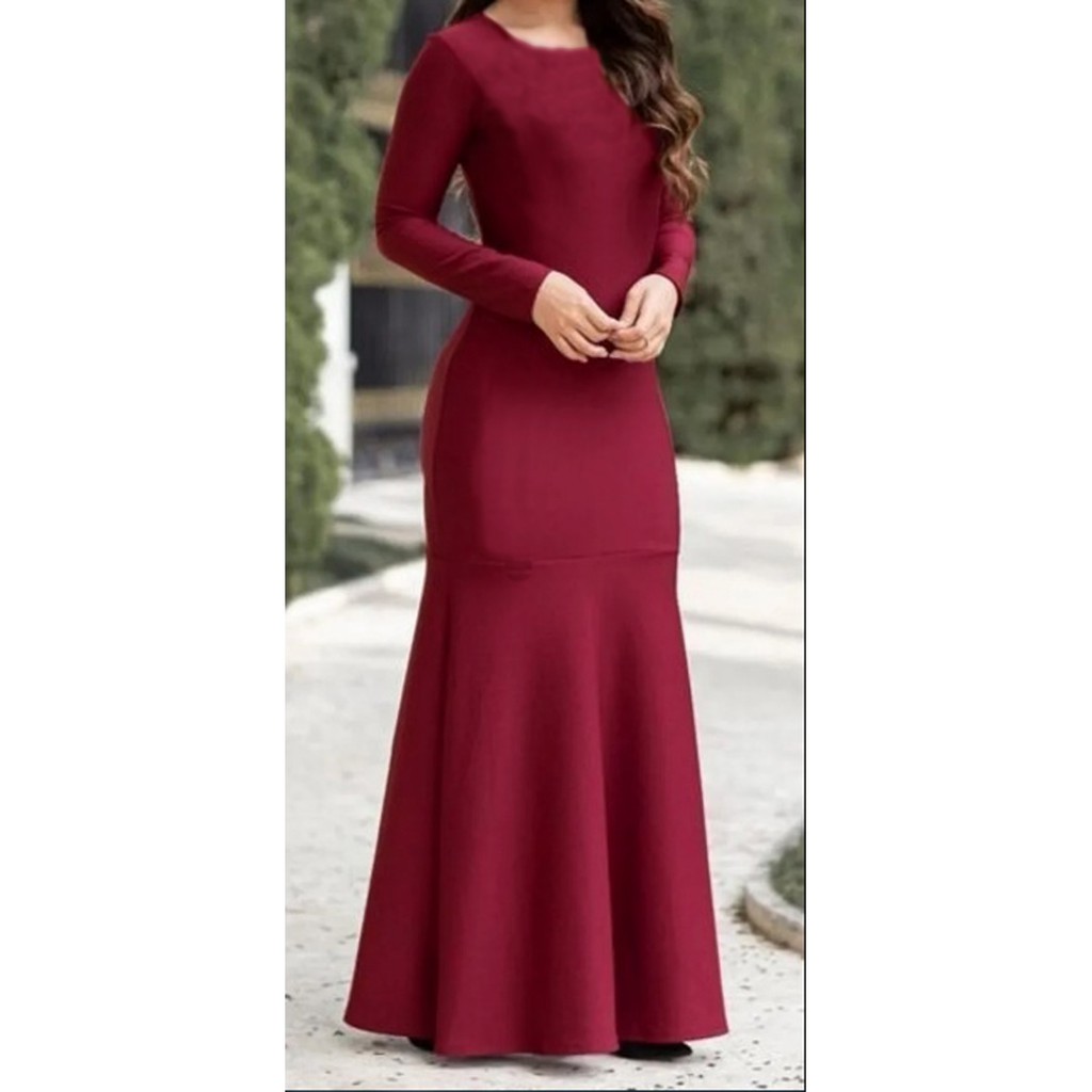 Vestido Longo Moda Evangélica Festa Madrinha Casamento Formatura N19