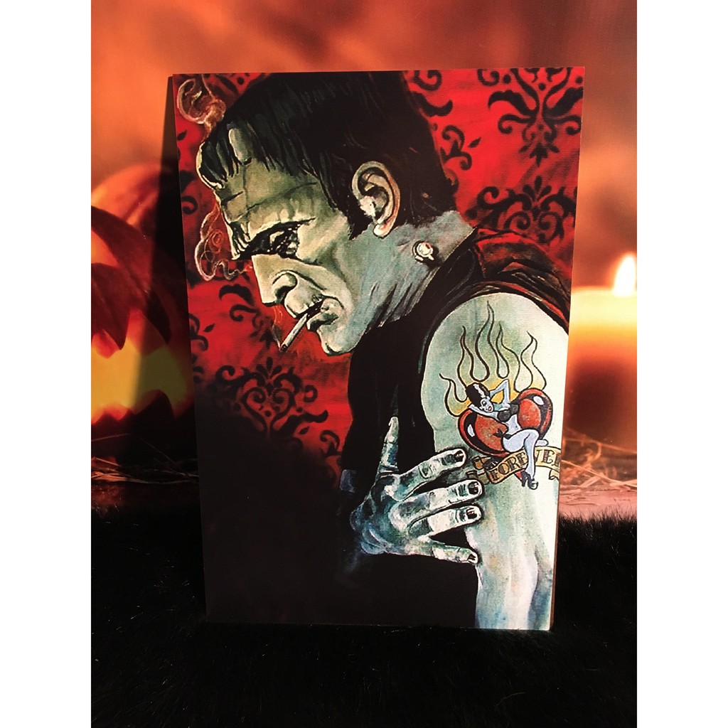Halloween Placa Decorativa Quadro Terror Horror Filme Labirinto do Fauno  Místico Magia Wicca Frankenstein Monstros Tim Burton Slashers Freddy Jason