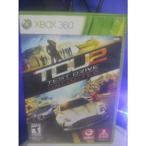 Test Drive unlimited 2 xbox 360 original em mídia física | Shopee Brasil