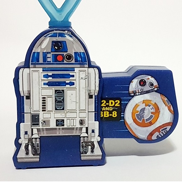 Star Wars Chaveiro e Tag - Pelucia R2-D2 - DTC - Toyshow Tudo de