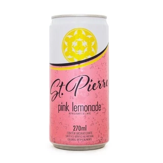 Agua Tônica St Pierre Pink Lemonade Lata 270ml