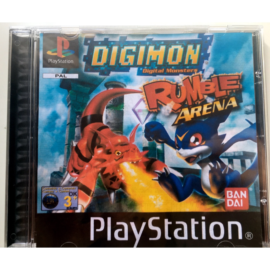 Jogo Digimon - Rumble Arena de Play1 PsOne