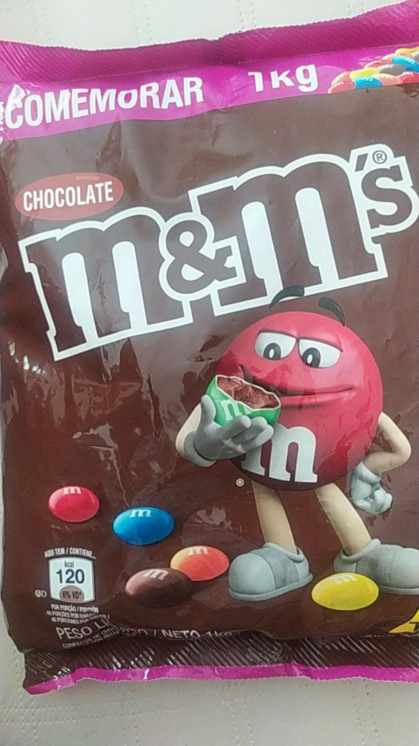 M&M Confeito Chocolate 1kg - Mars