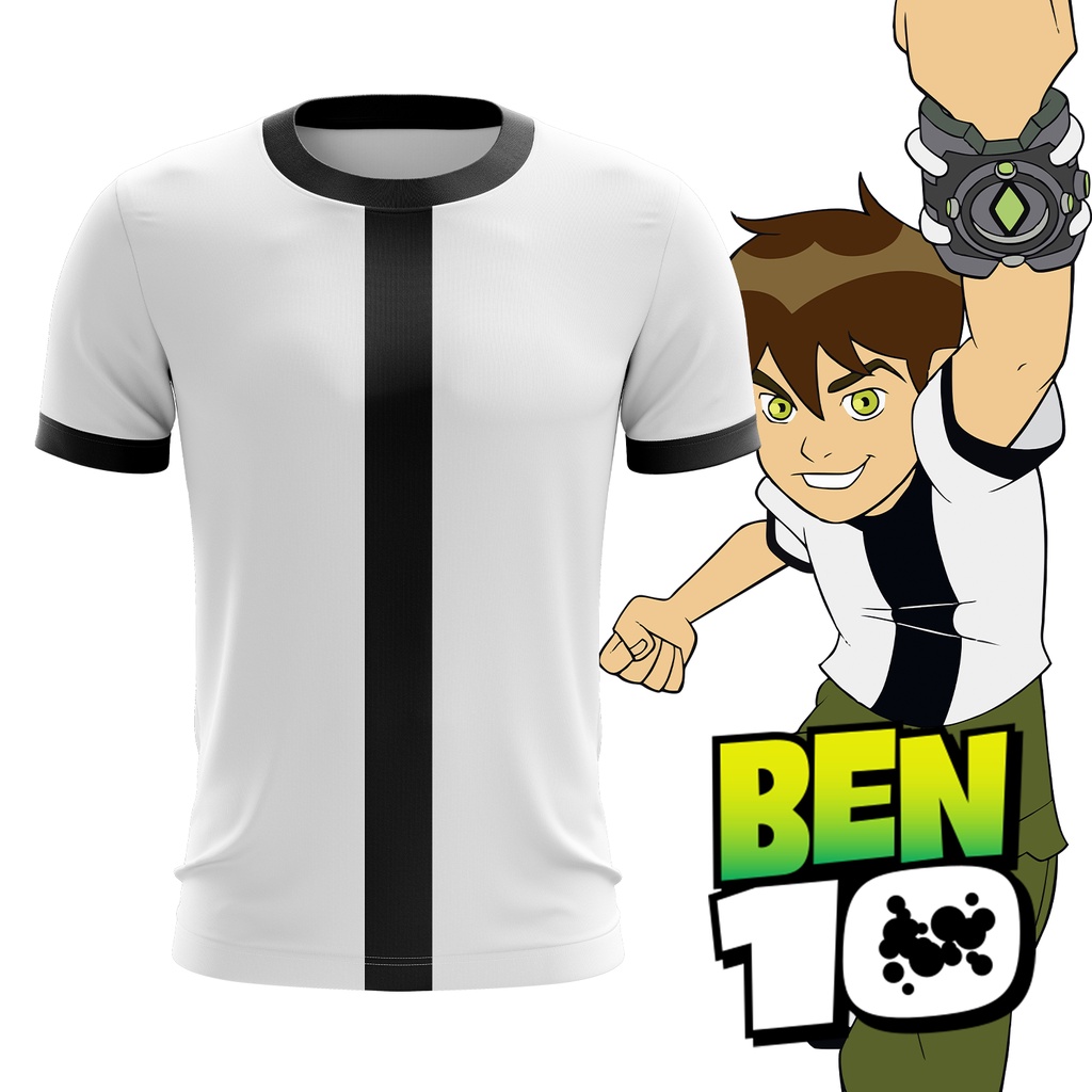 Camiseta Uniforme Ben 10 Clássico - Cartoon Cosplay