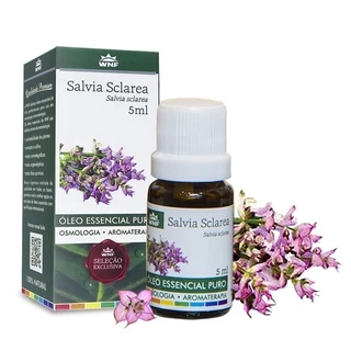 Óleo Essencial SALVIA SCLAREA Osmologia Aromaterapia - 5ml - WNF