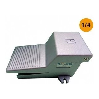 Pedal Válvula Pneumática Retorno Mola 5/2 Vias Rosca 1/4 ar comprimido