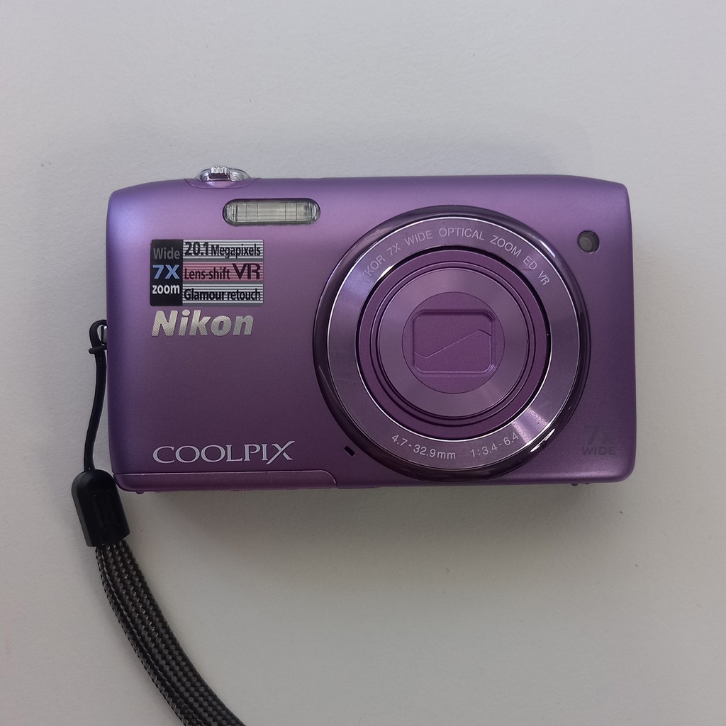 Câmera Nikon - Coolpix S3500 - 20.1 MP - Zoom 7x | Shopee Brasil