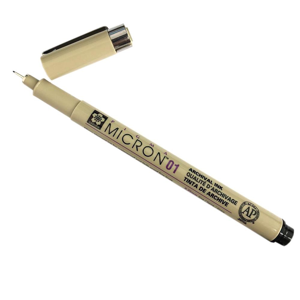 Caneta Nanquim Sakura Pigma Micron | Preta |