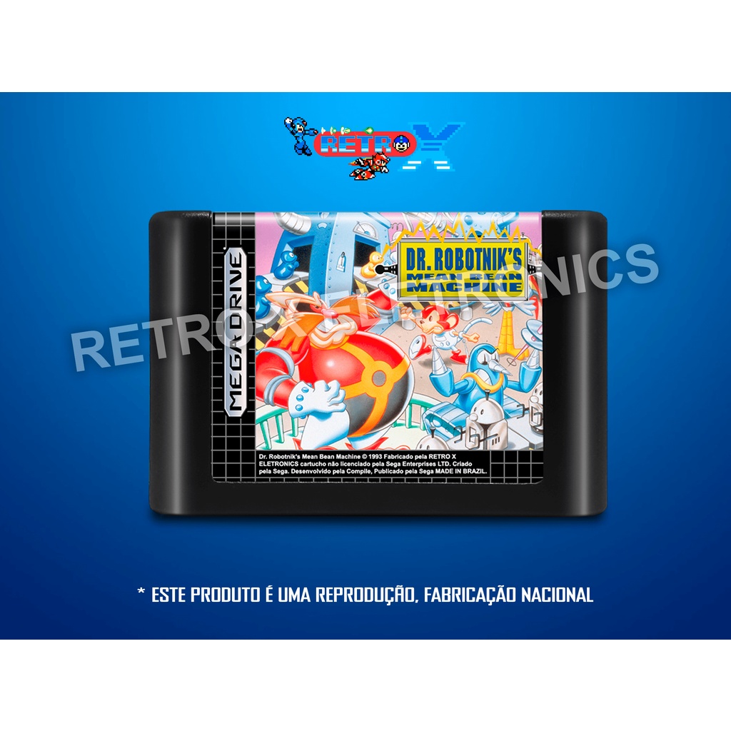 Sega Mega Entraînement Jeu Dr.robotnik's Mean Bean Machine | Achetez sur