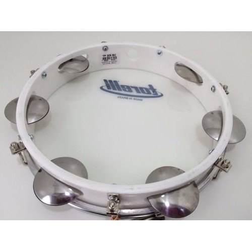 Pandeiro 10 Corpo Abs Branco Pele De Nylon + Chave Torelli Pandeiro 10 Corpo Abs Branco Pele De Nylon + Chave Torelli