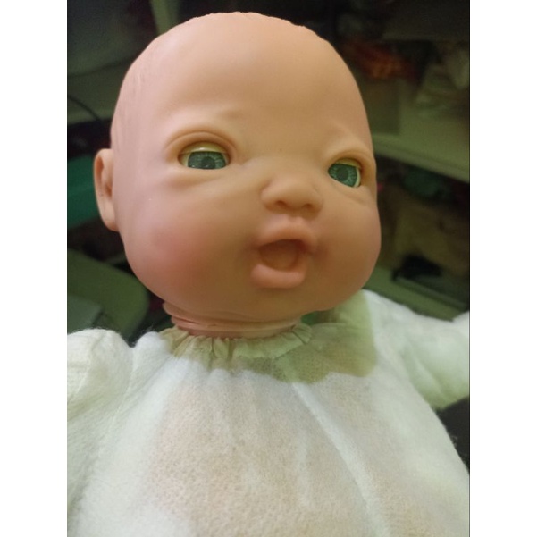 Boneca Bebê Reborn Laura Baby Nina 100% vinil - Shiny Toys