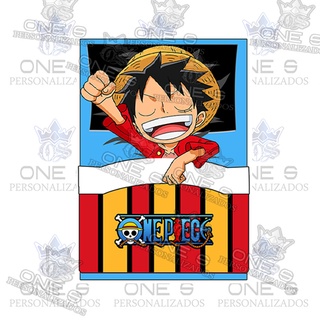 Almofada One Piece Luffy Zoro Nami Chopper Aveludada Quadrada