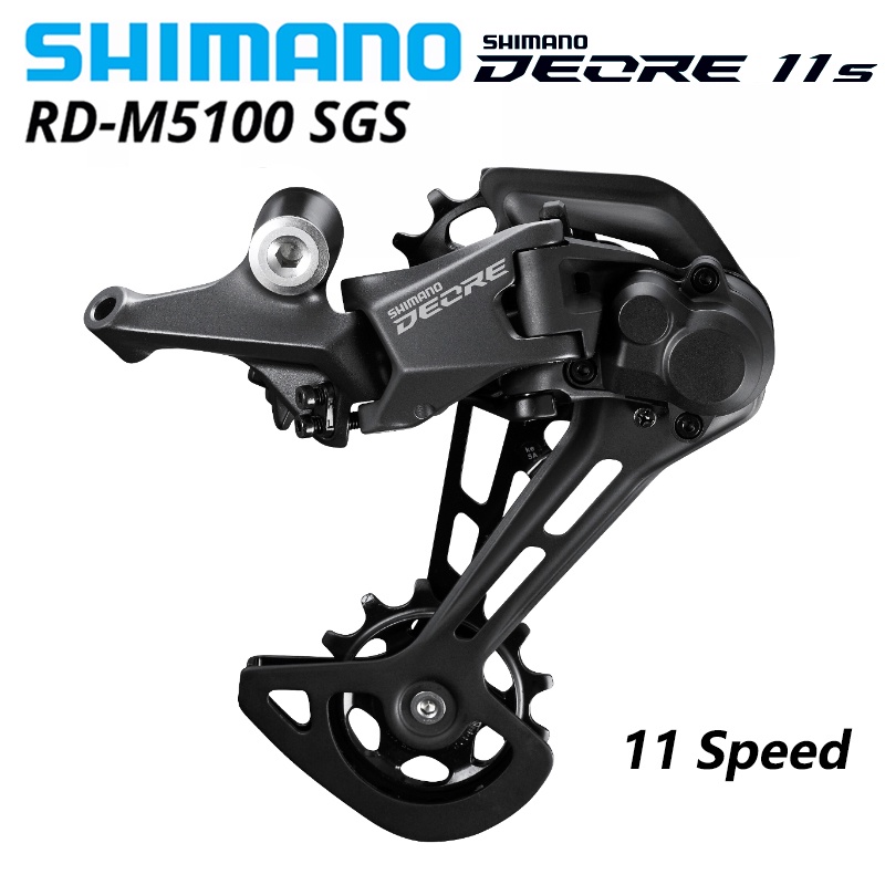 SHIMANO DEORE RD M5100 Desviador Traseiro/Sombra-M5100 SGS 1x11 11 Velocidade Mountain Bike MTB Bicicleta 11s 11v