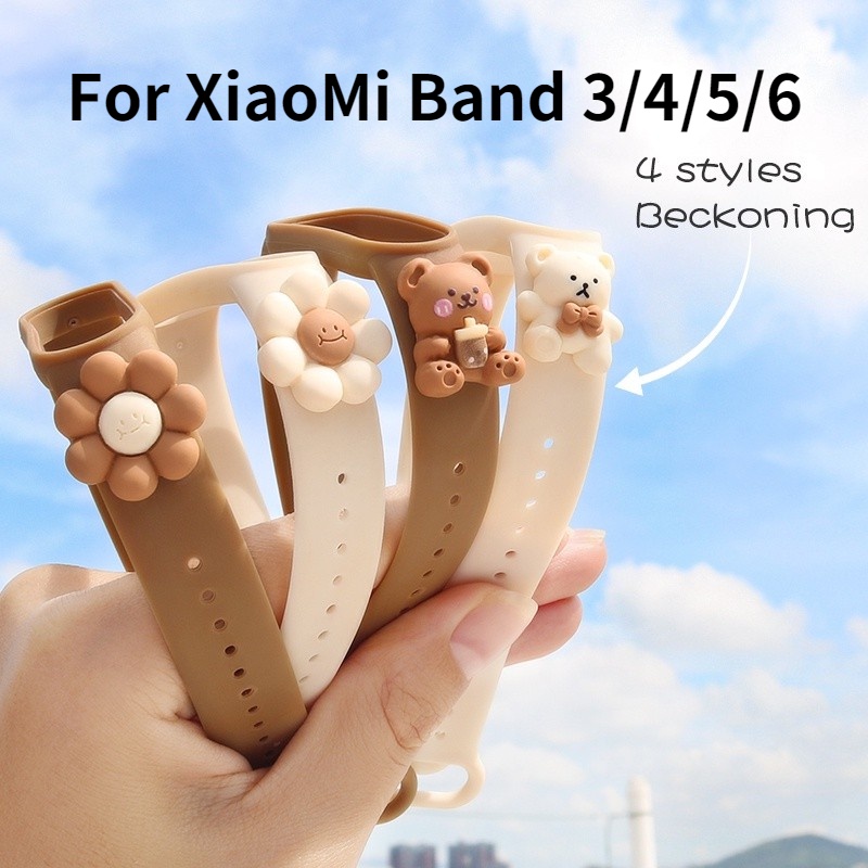 Sostituzione Stebela per Xiaomi MI Band 4 3 Guardia cinturino in TPU cinturino in silicone Braccialetto per bracciale Accessori