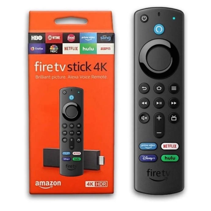 Fire TV Stick 4K com Controle Remoto por Voz com Alexa | Shopee Brasil