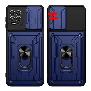 Motorola Moto Edge 40 NEO/50 Pro/E13/E22/G200/G100 Capa Dura Da Armadura À Prova De Choque Com Função De Slot De Cartão
