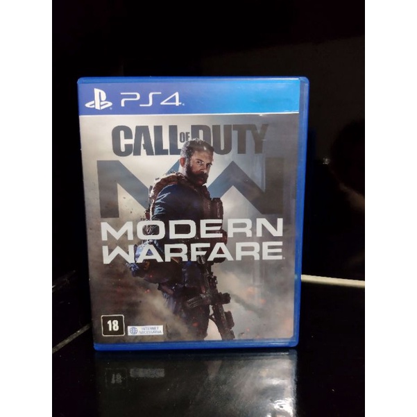 Call of Duty Modern Warfare Ps4 - Game Midia Fisica - Jogo Usado Playstation 4 Original Fisico