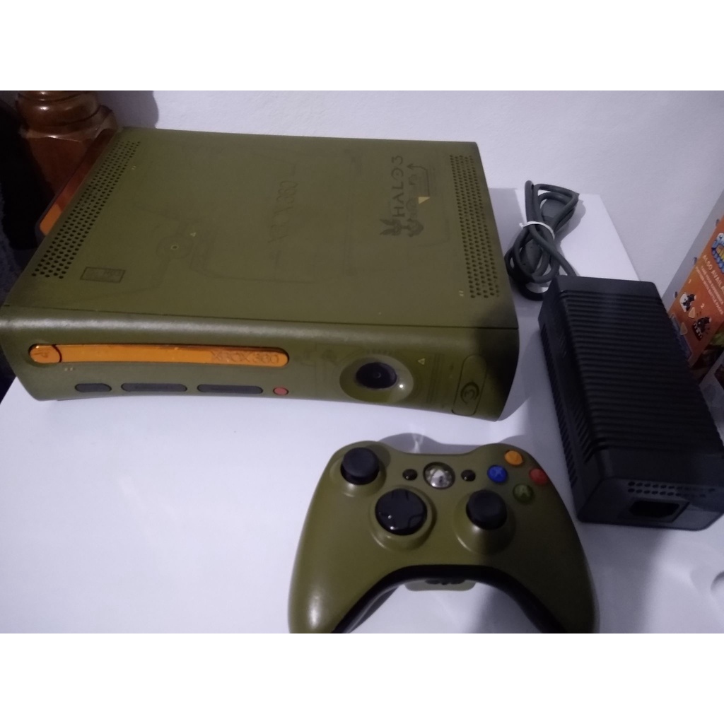 Xbox 30 fat Halo 3 Edition 20GB | Shopee Brasil Xbox 30 fat Halo 3 Edition 20GB | Shopee Brasil