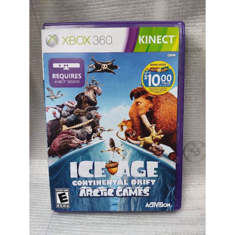 Jogo Kinect Ice Age / Era Do Gelo Continental Drift Xbox 360