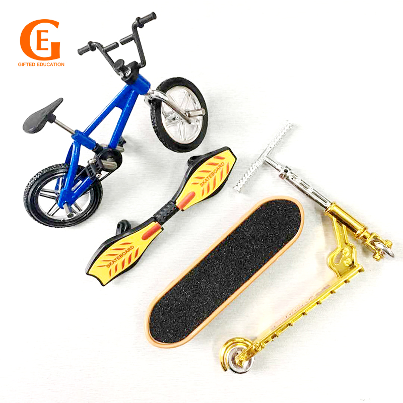 Totority 3 Conjuntos De Mini Estatueta De Bicicleta De Dedo Brinquedos Para  Animais De Estimação Bmx Bicicletas De Dedo Jogo De Bicicleta Mini