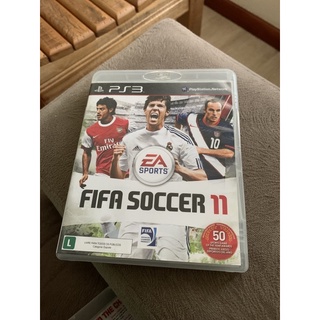 Jogo Futebol Fifa Soccer 11 ( Fifa 11 ) Ps3 - Midia Fisica