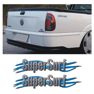 Kit Adesivos Saveiro Super Surf 2003/2008 + Emblema Total Flex